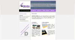 Desktop Screenshot of cubiertasdimasa.com